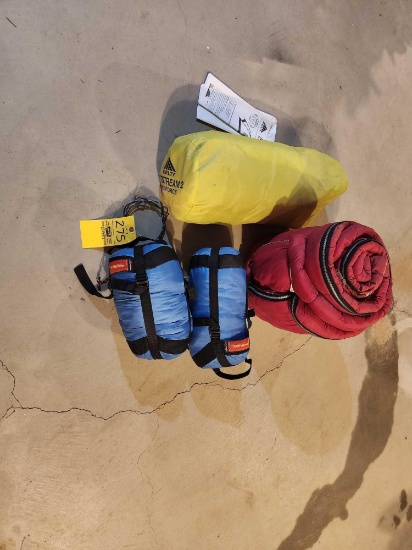 Sleeping Bags and Tent