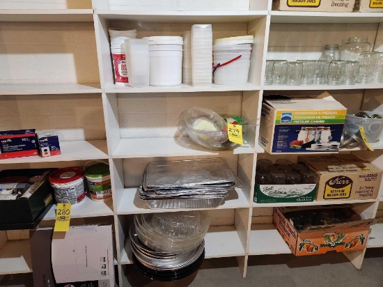 Plastic Containers, Salad Bowls, Trays