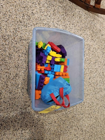 Tote of Kids Blocks