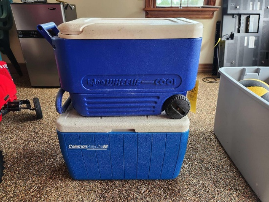 (2) Coolers