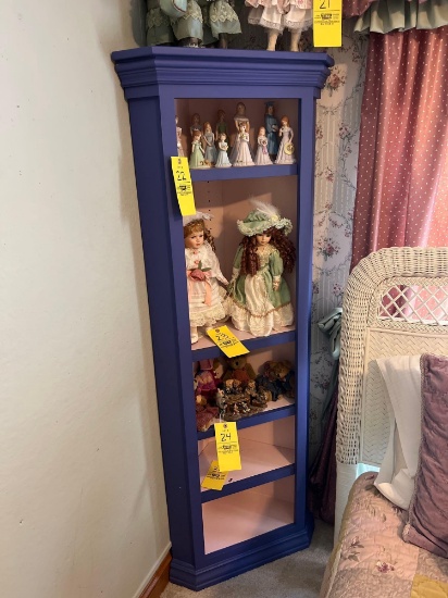 Purple Corner Shelf
