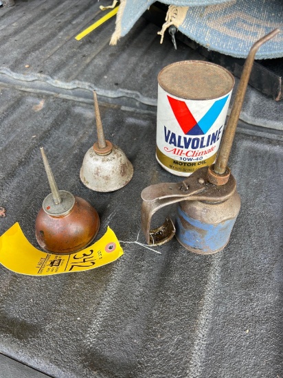 Vintage Oil Cans