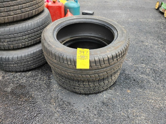 (2) Tires 235/55 R19