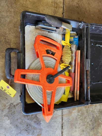 Staplers, Marker String, 300 foot tape measure