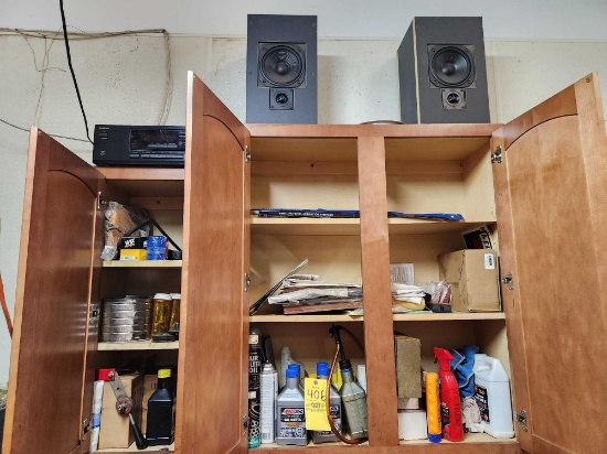 Contents in Cabinets, Speakers, Stereo
