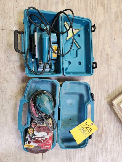 Mikita Power Sander and Mikita Power Planer