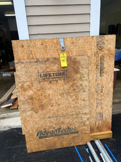 Plywood Box and Assorted Lumber