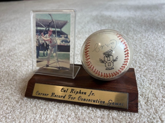 Cal Ripken Jr. Autographed Baseball