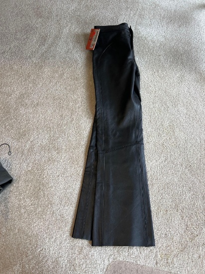 New Leather Harley-Davidson Women's Size 10 Pants