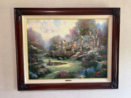 Gardens Beyond Spirit Gate by Thomas Kinkade