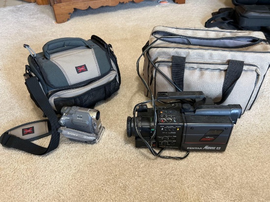 Sony and Pentax Camcorders