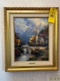 The Mountain Chapel by Thomas Kinkade
