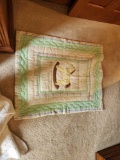 Two Baby Blankets - 1 Quilt, 1 Crocheted