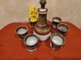 Clay Decanter Set