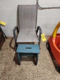 Patio Chair and Stool
