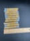 (10) gold flake tubes