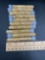 (10) gold flake tubes