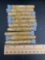 (10) gold flake tubes