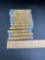 (10) gold flake tubes