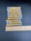 (10) gold flake tubes