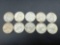 Silver Washington Quarters bid x 10