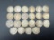 Silver Roosevelt Dimes Assorted Dates bid x 22
