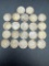 Silver Roosevelt Dimes Assorted Dates bid x 22