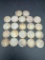 Silver Roosevelt Dimes Assorted Dates bid x 22