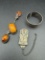 Victorian Jewelry, Brooch, Silver Plated Bracelet and more