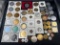 assorted tokens and medals, souvenir tokens