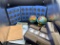 Metal Globe Coin Banks, Coin Collectors Books, 2x2 Coin Holders