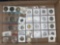 Collectors grouping of American coins, colorized American Eagle,