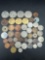 assorted world coins
