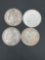 (4) pre 1921 Morgan dollars