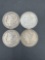 (4) pre 1921 Morgan dollars