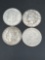 (4) Silver dollars