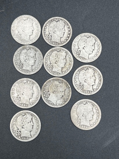 (10) barber quarters