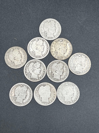 (10) barber quarters