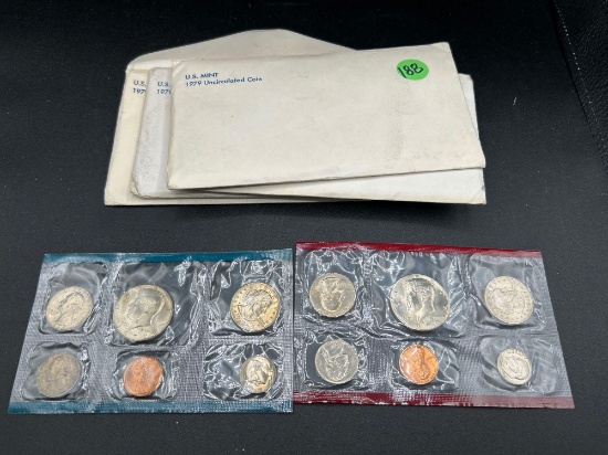 (4) 1979 mint sets