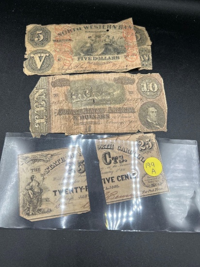 confederate note lot