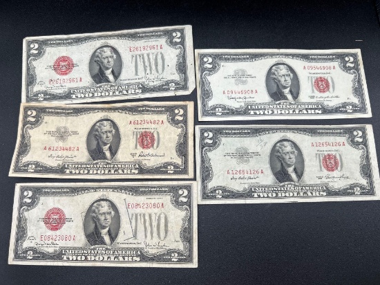 (5) 2$ red seals
