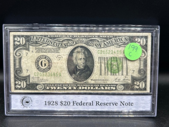 1928 $20 FRN