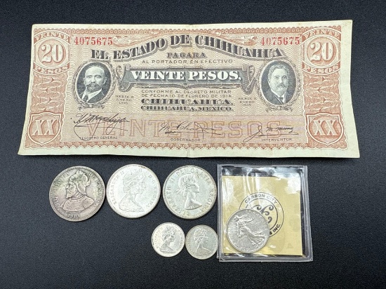 Silver World Coins & Currency