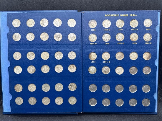 Roosevelt Dime Complete Book bid x 48