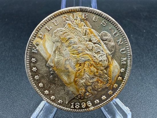 1896 Morgan Dollar better grade