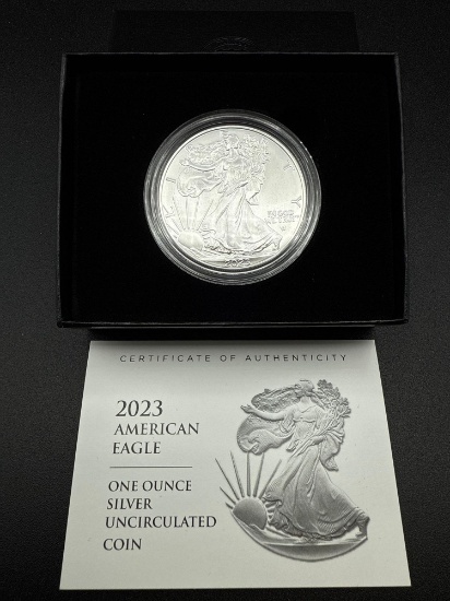 2023 American Eagle One Ounce Silver Uncirculated Coin