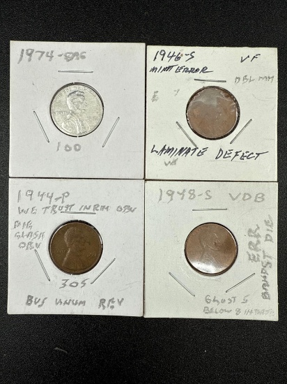 Lincoln Head Cents Error Coins (4)