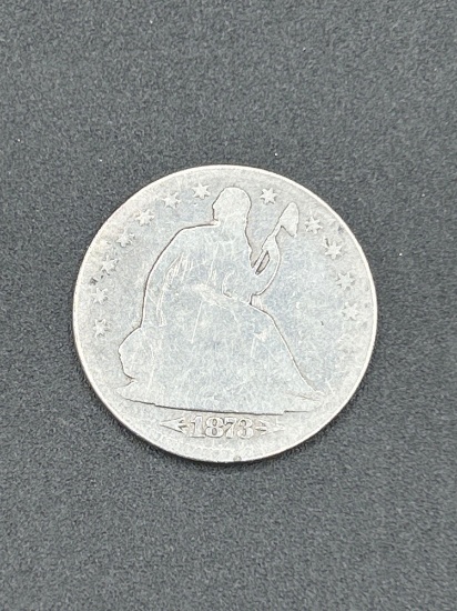 1873cc Carson City half dollar