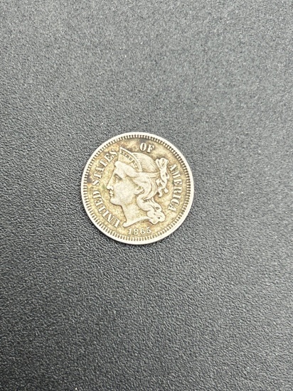 1865 3 cent piece