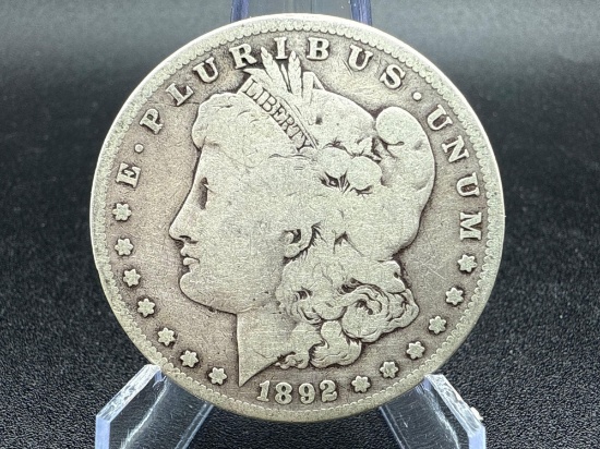 1892s Morgan Dollar